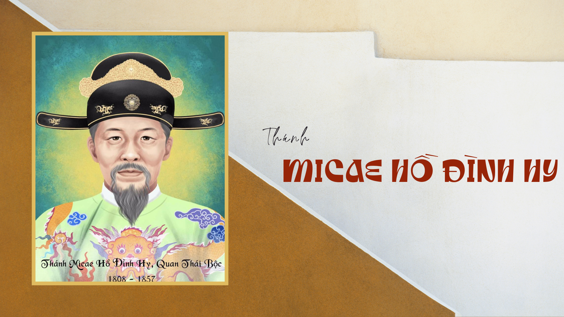 Ngày 22/5 - Thánh Micae Hồ Ðình Hy